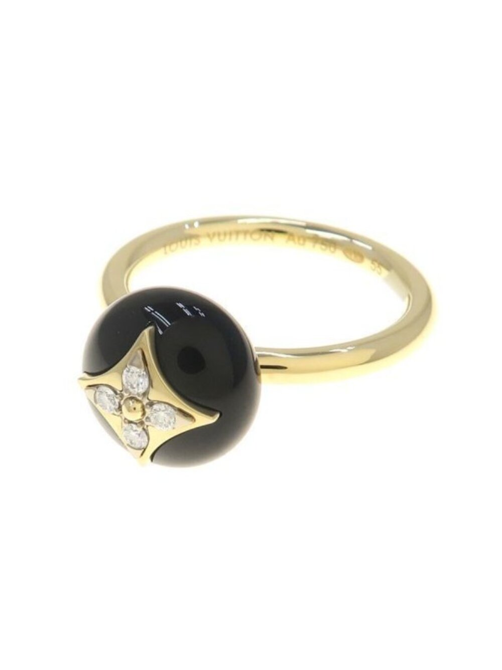 Louis Vuitton Color Blossom Ring Onyx 55 - Picture 2 of 8